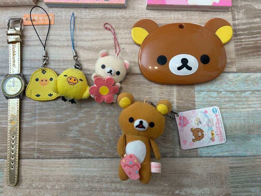 リラックマ　サンエックス　新品もあり　まとめ売り　平成レトロ　腕時計　皿　メモ帳