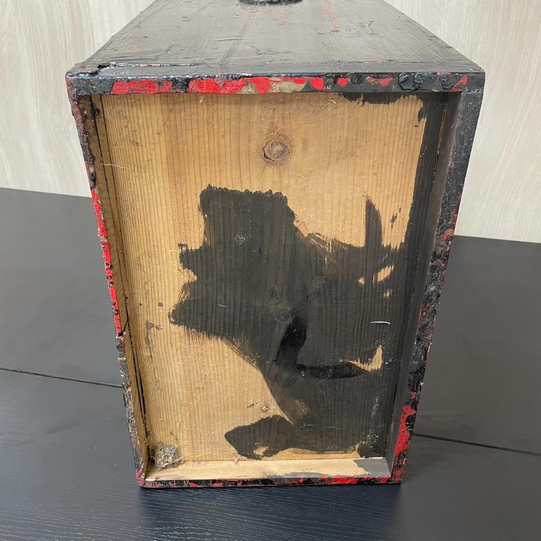 【骨董品】和箪笥 漆塗り アンティーク