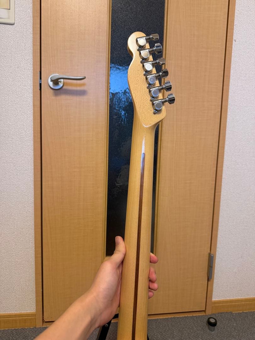 柾目ネック FENDER JAPAN TELECASTER CUSTOM