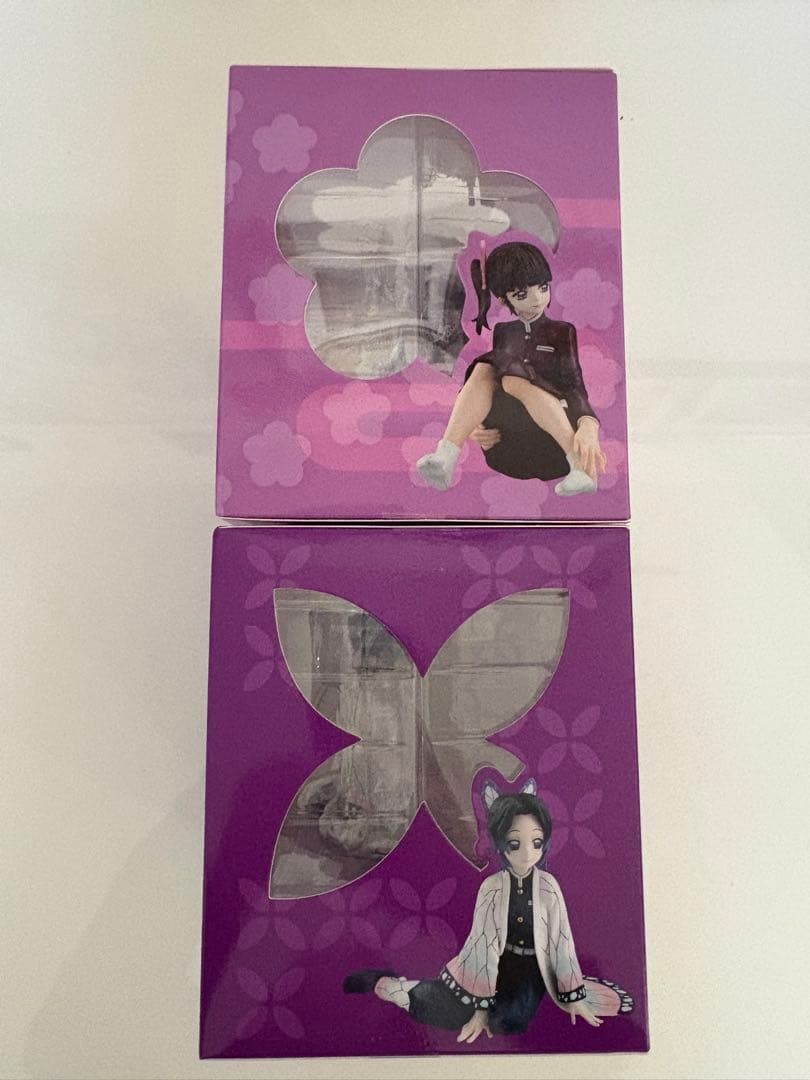 鬼滅の刃　G.E.M.シリーズ　てのひらしのぶさん、カナヲちゃん