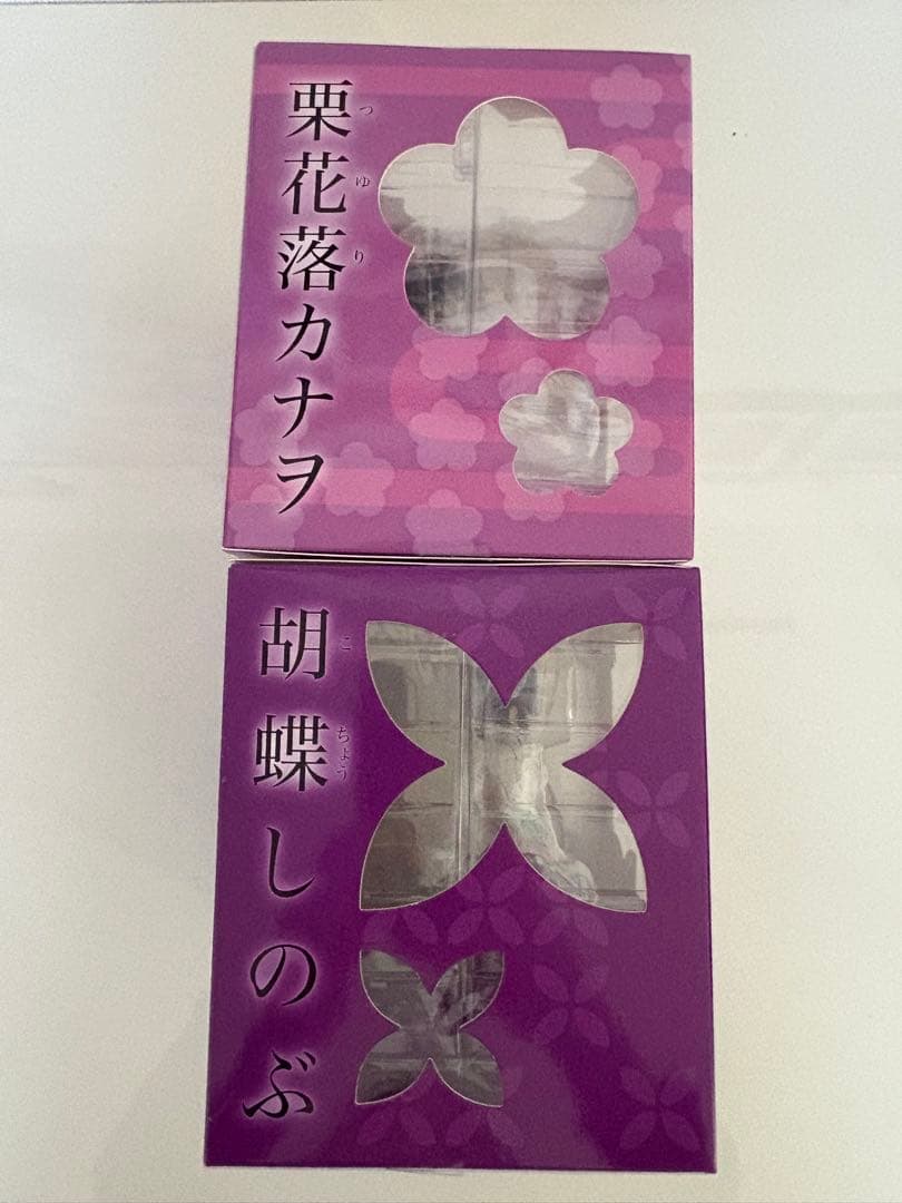 鬼滅の刃　G.E.M.シリーズ　てのひらしのぶさん、カナヲちゃん