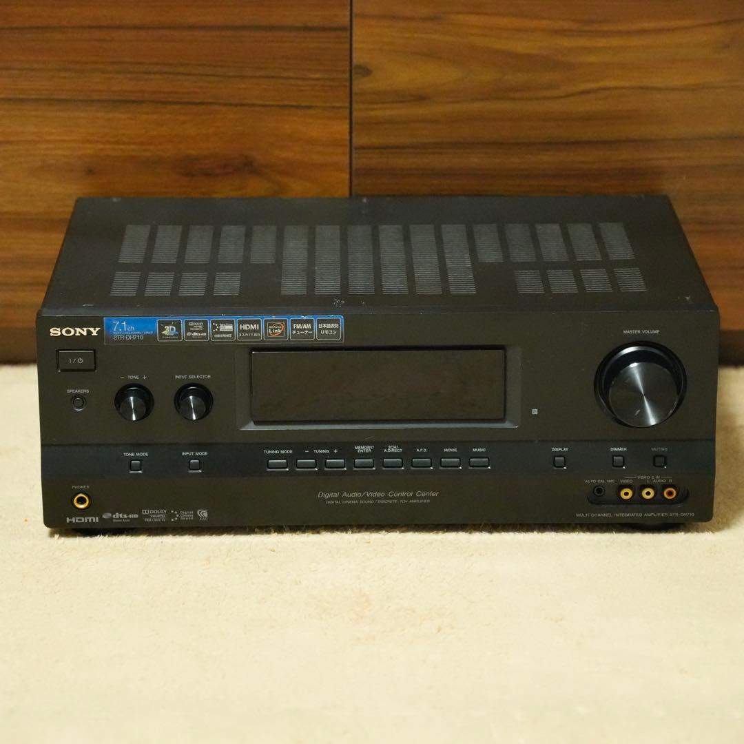 SONY STR-DH710 AVアンプ リモコン付き 動作確認済み