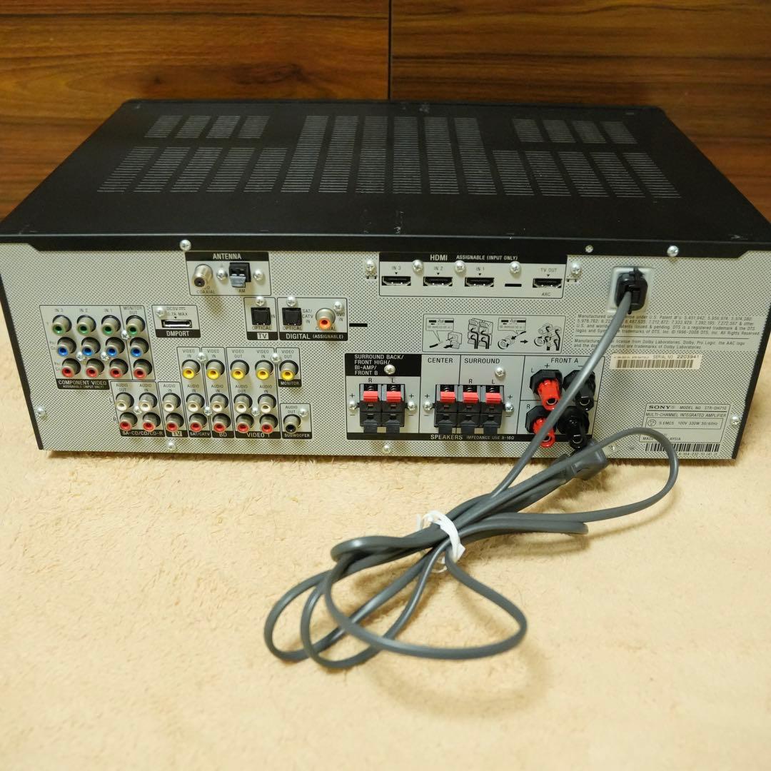 SONY STR-DH710 AVアンプ リモコン付き 動作確認済み
