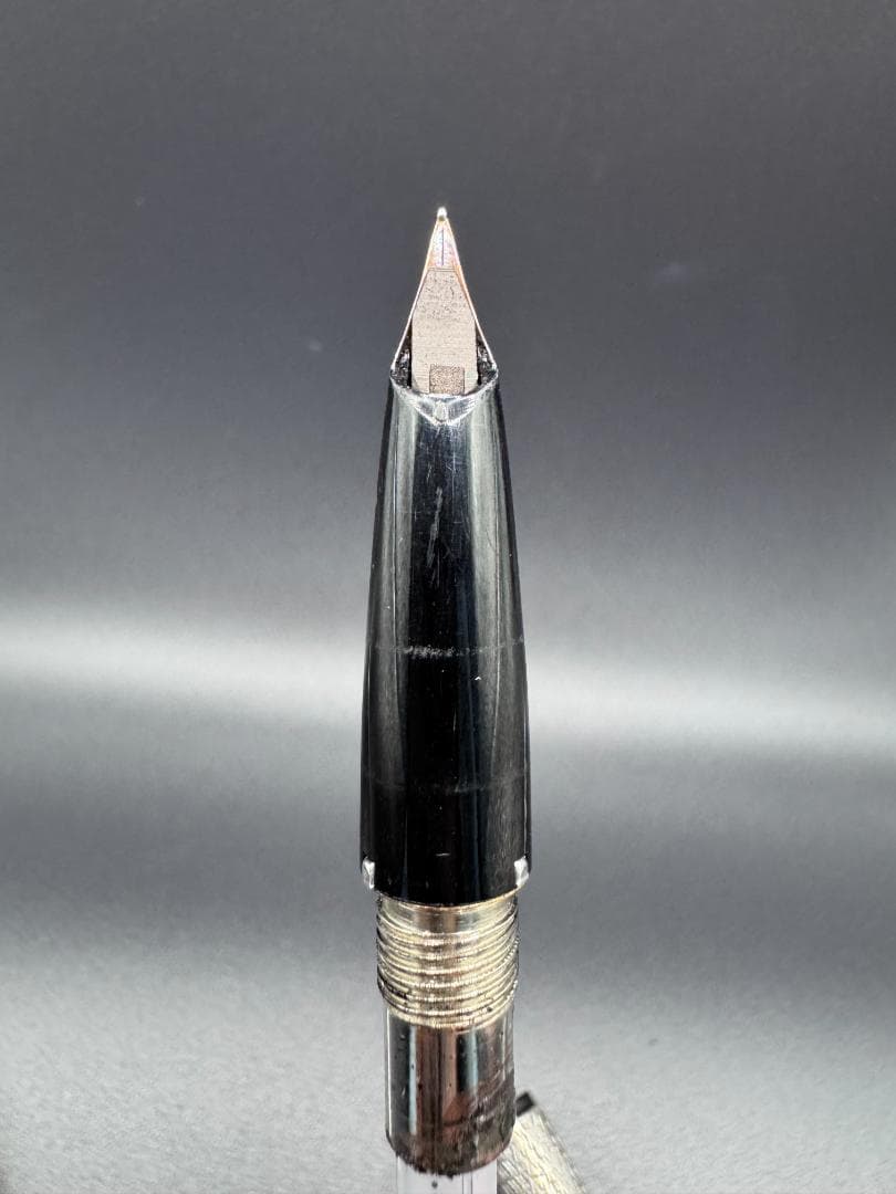 【SHEAFFER Targa】スターリングシルバー 万年筆 (14K金ペン先)