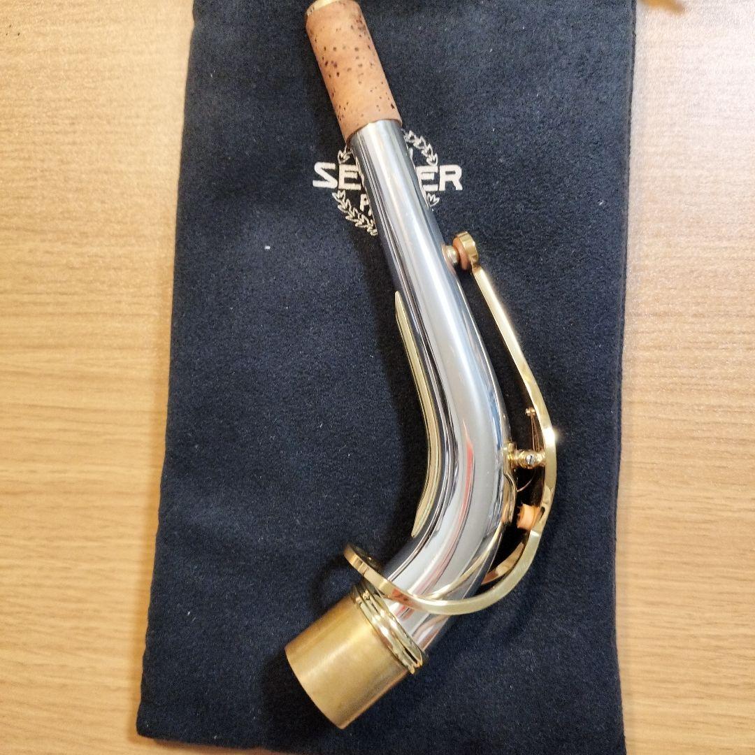 シリーズⅢスターリングシルバーネック　アルトサックス　セルマー　ネック