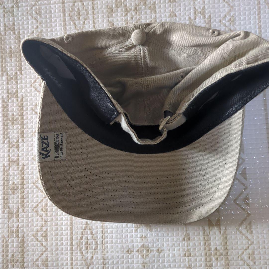 値下げ❣️fujii kazeEU.NAツアーFKキャップベージュ新品