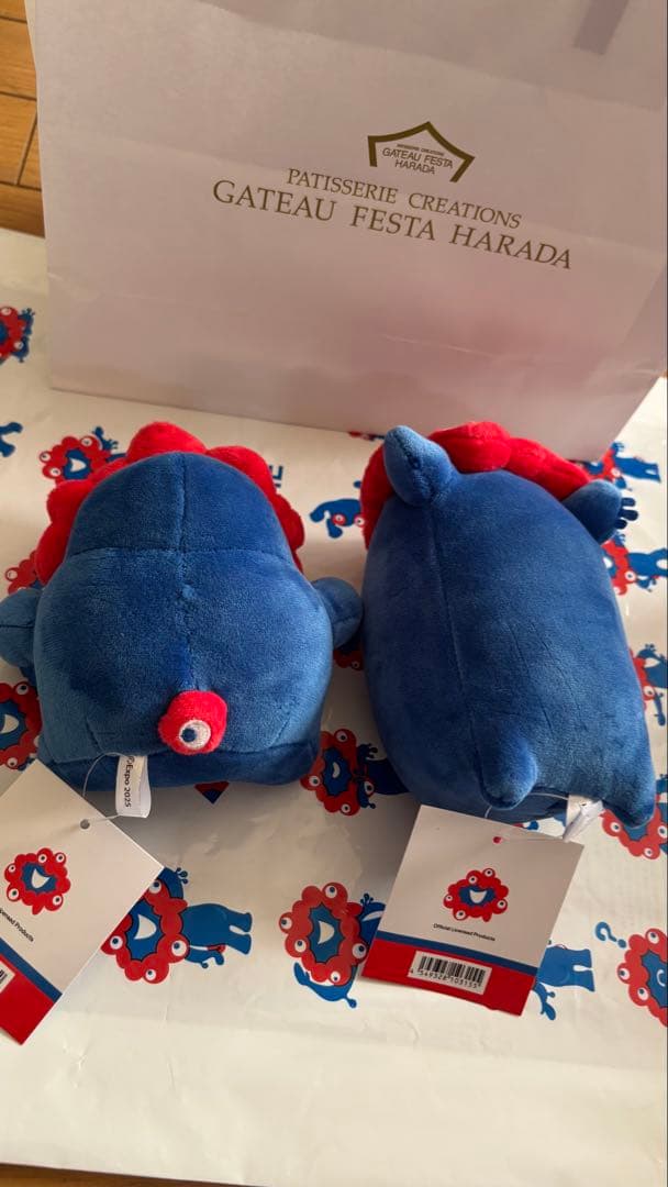 EXPO2025関西万博もっちりぬいぐるみ ミャクミャク２個