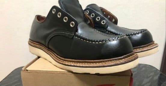 RED WING SHOES　8106 　ブラックレザー