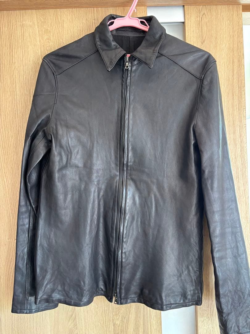 リップバンウィンクル ラムレザージャケットサイズ4