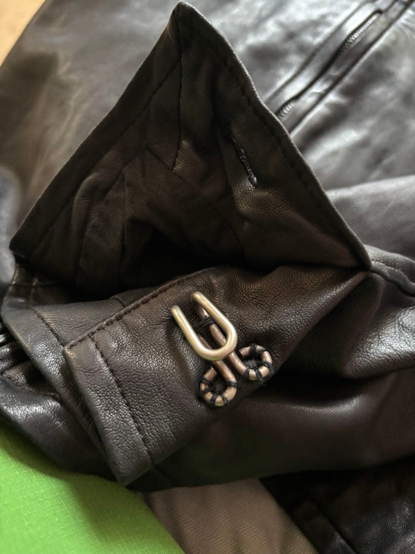 リップバンウィンクル ラムレザージャケットサイズ4