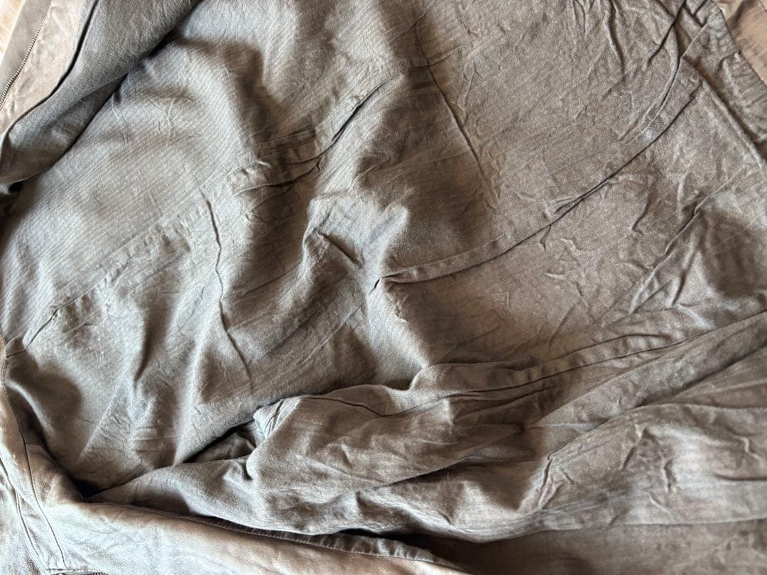 リップバンウィンクル ラムレザージャケットサイズ4