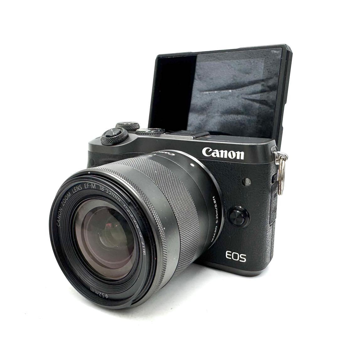 動作良好 CANON EOS M6 EF-M 18-55mm レンズキット