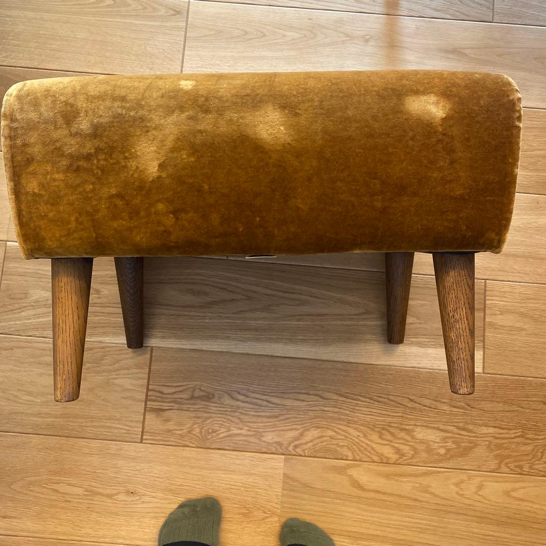 TRUCK FURNITURE ブラウンオットマン