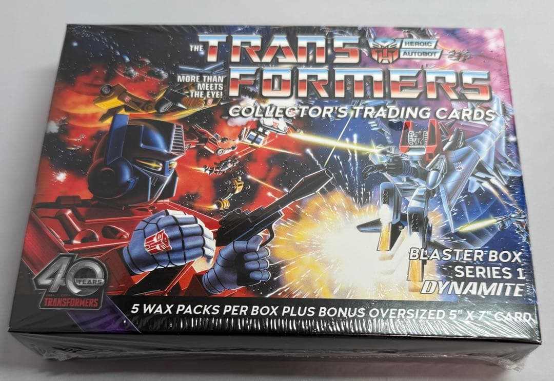 【新品未開封】トランスフォーマー 40周年記念 トレーディングカードセットG1