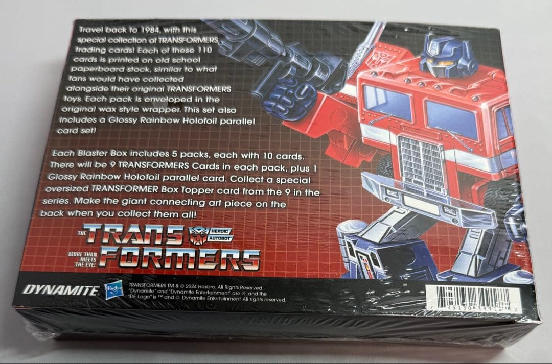 【新品未開封】トランスフォーマー 40周年記念 トレーディングカードセットG1