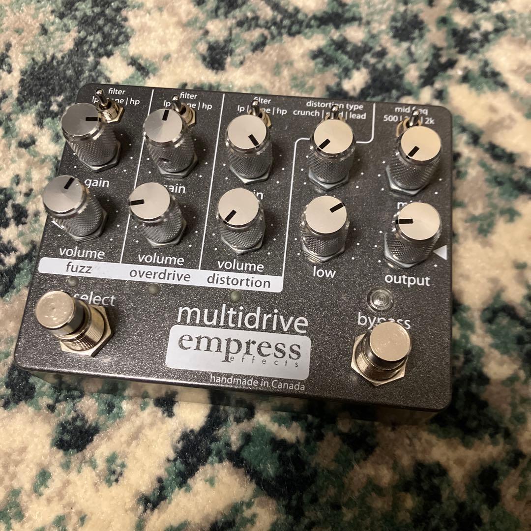 ギター Empress Effects multidrive