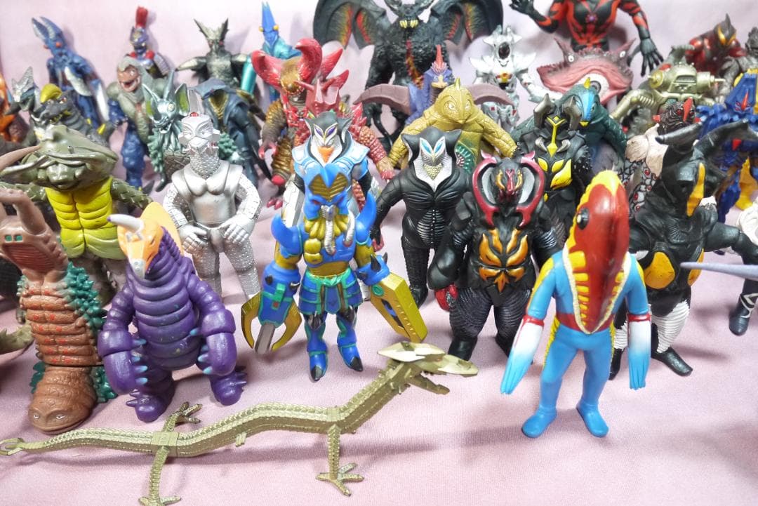 ウルトラ怪獣シリーズ　怪獣　ソフビ　55体セット