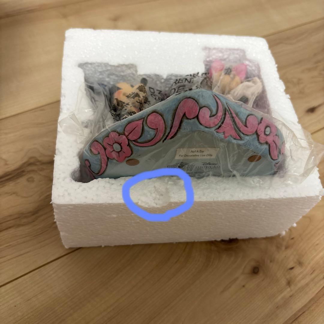 ディズニートラディション　ミッキー、ミニーの置物