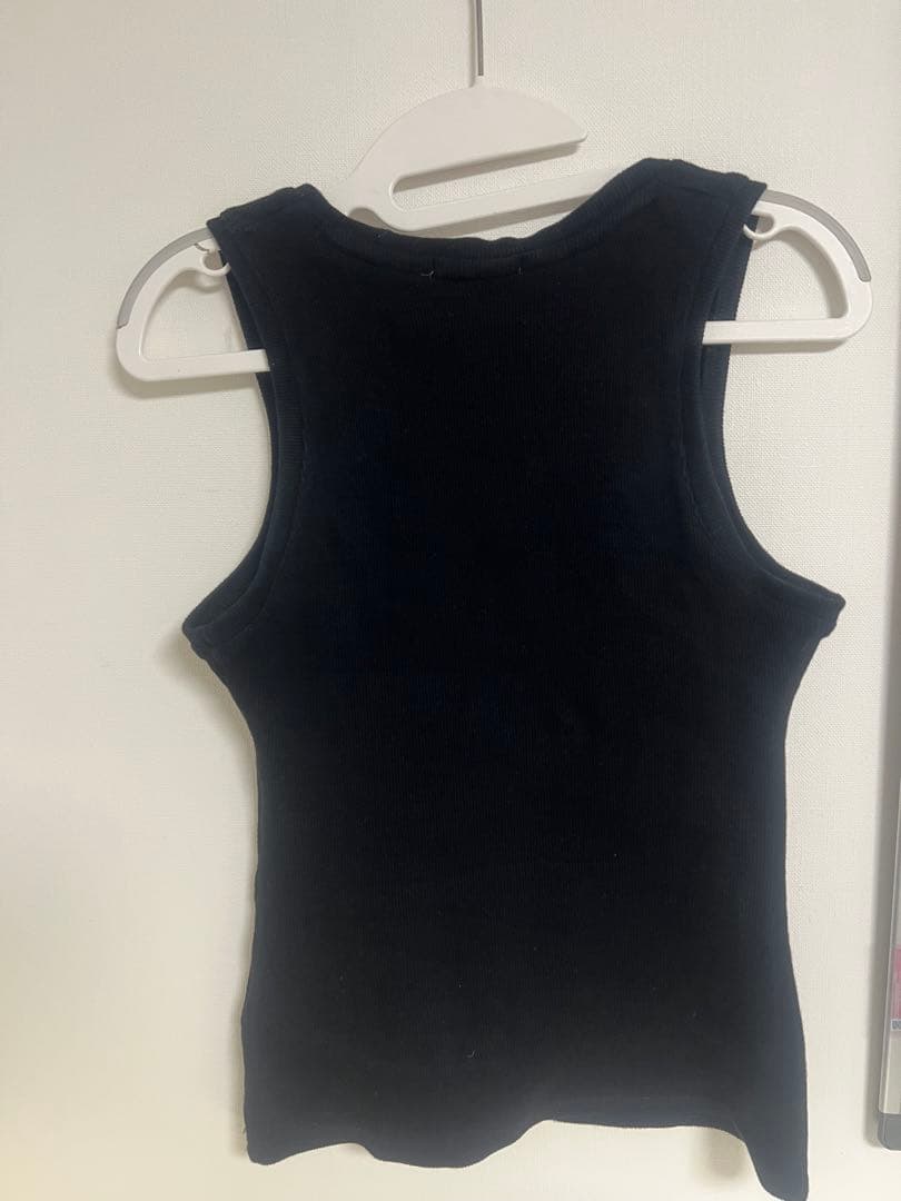 LOEWE ブラック タンクトップ