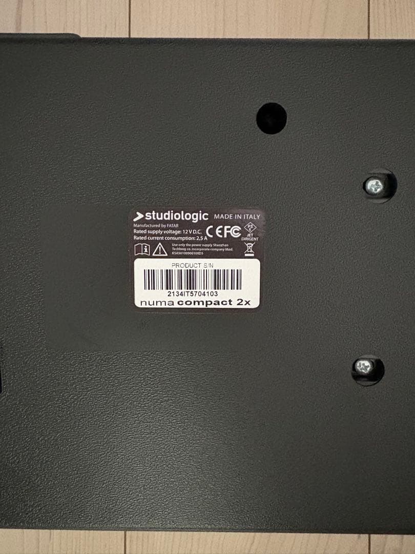 『美品』純正キャリー付き Studiologic numa compact2x