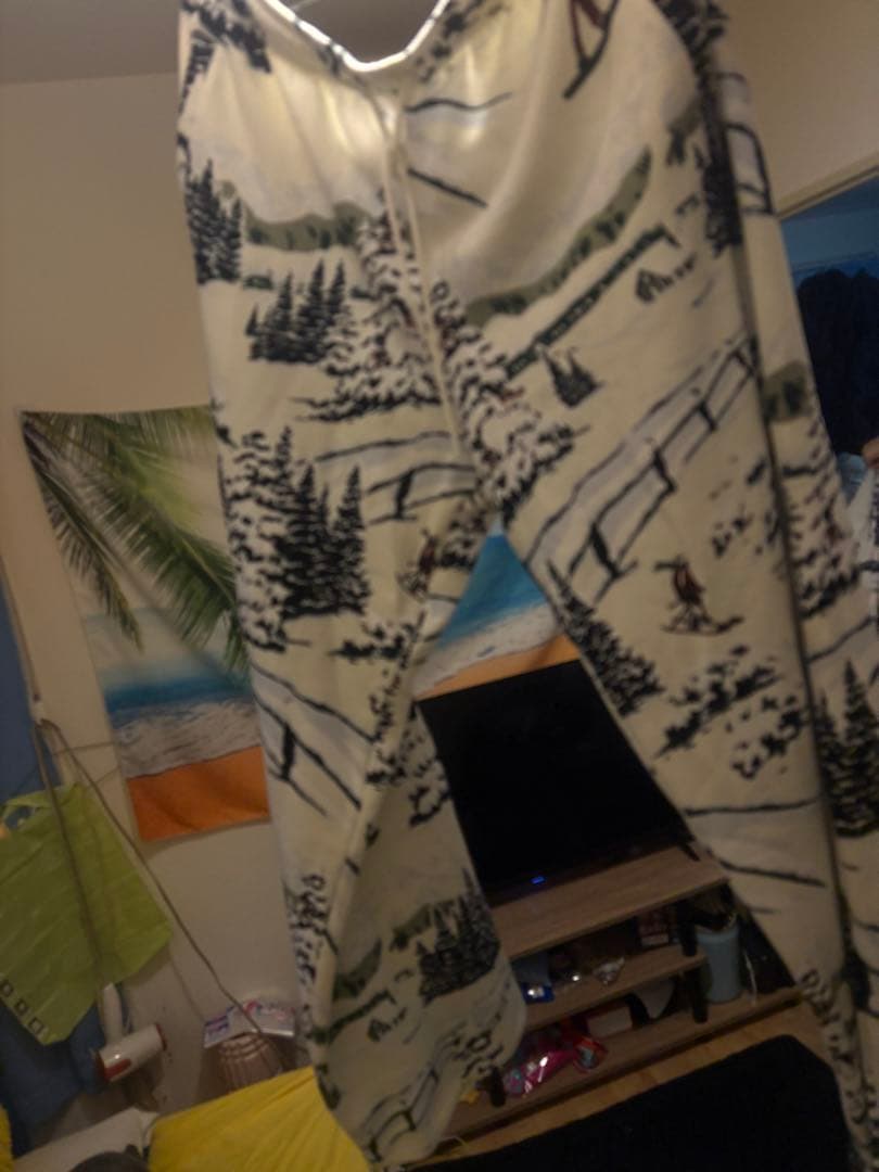 Nike スキー雪景色パーカー XL