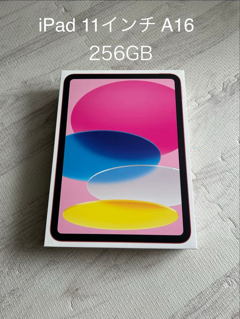 iPad 11インチ A16 256GB