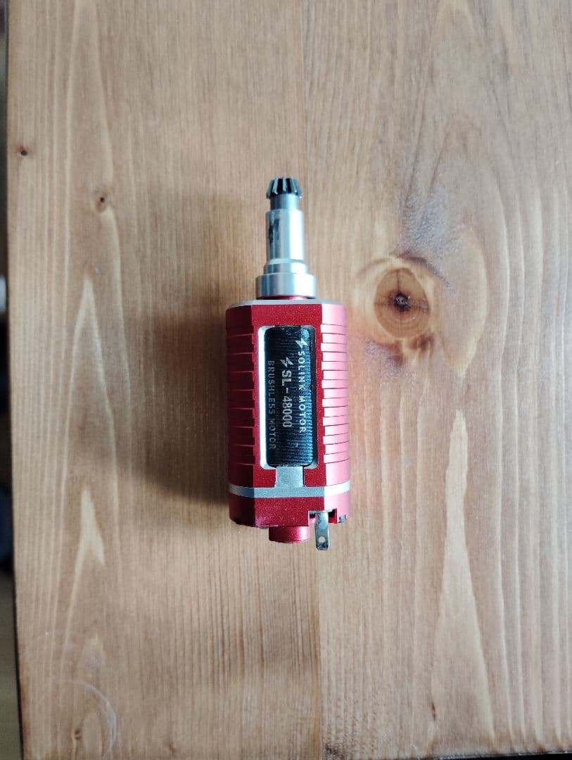 SX-1電動ガン用ブラシレスモーター ロング（48,000rpm）回転数切替可能
