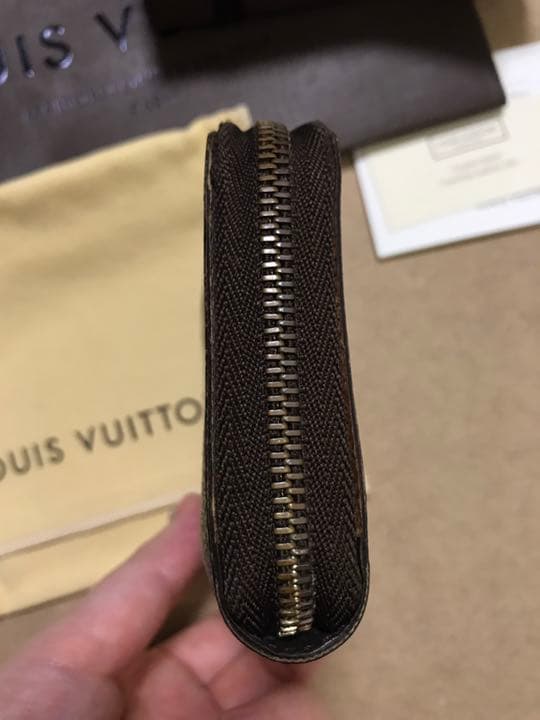 ルイヴィトン　Louis Vuitton ジッピー・ パース　ダミエ
