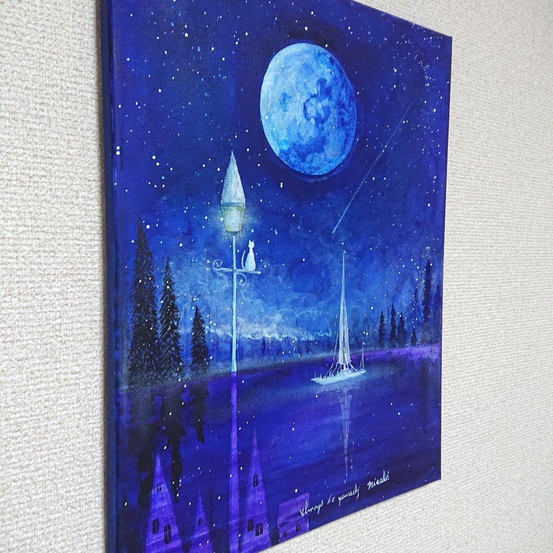 絵画 ★ようさん★Ocean 885 F6 キャンバス Nicola原画