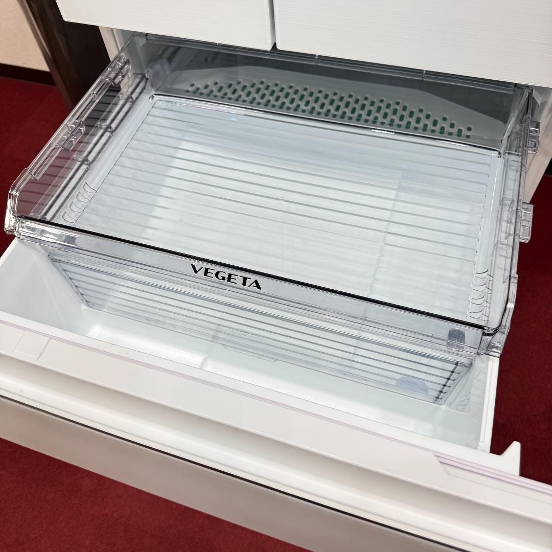 東京23区送料無料　美品東芝6ドア冷蔵庫2022年製507L　洗浄/除菌済み