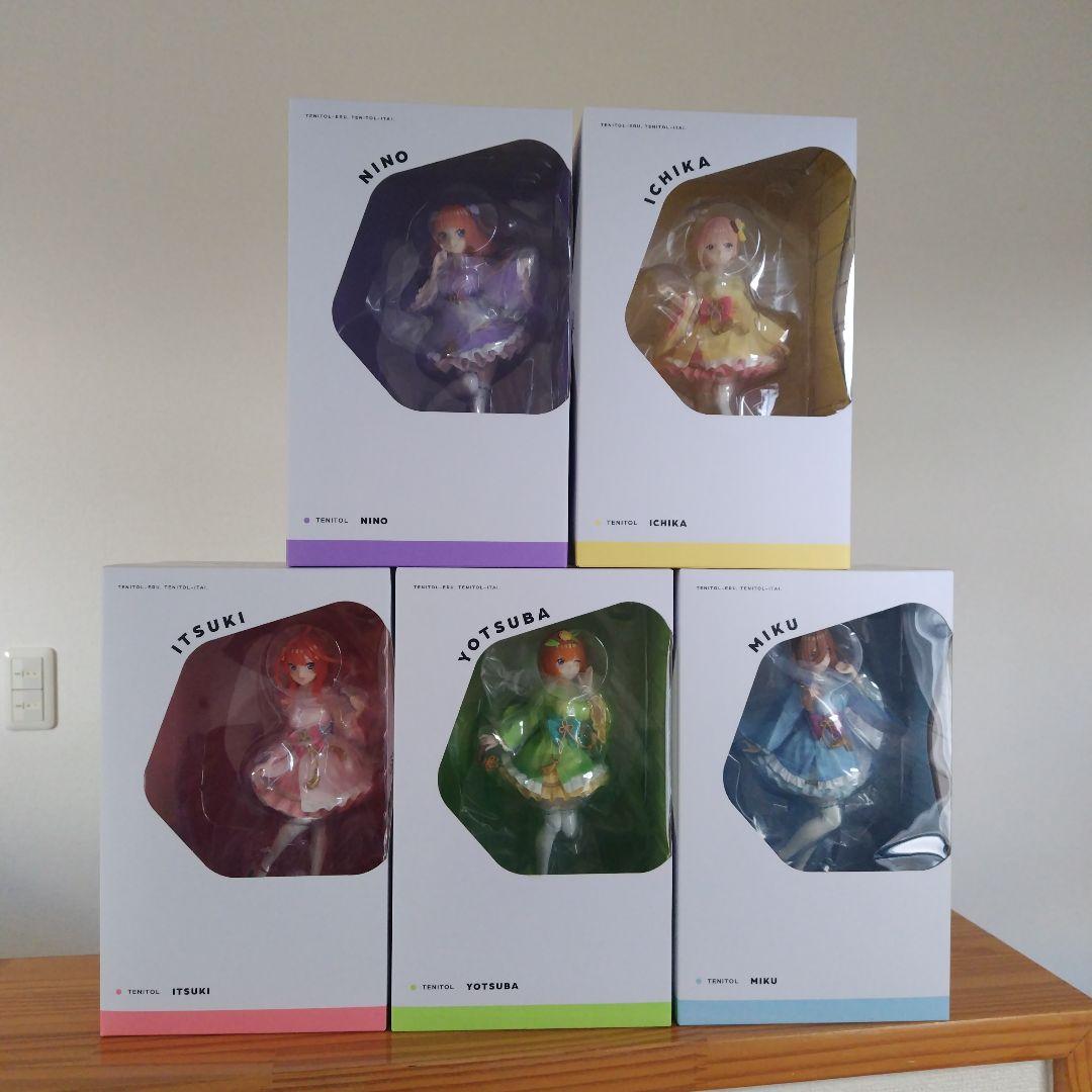 五等分の花嫁 ミニスカ浴衣フィギュア5体セット