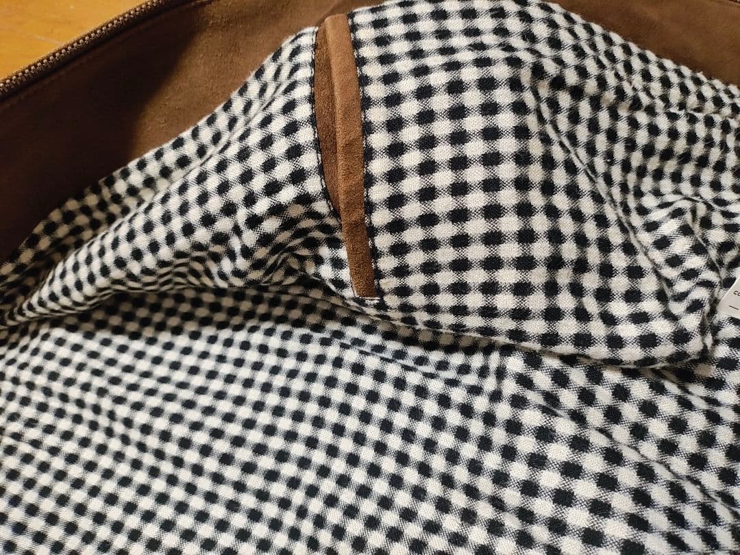 ラディアルELRADIALLスエードジャケットレザーシングルライダースチェック