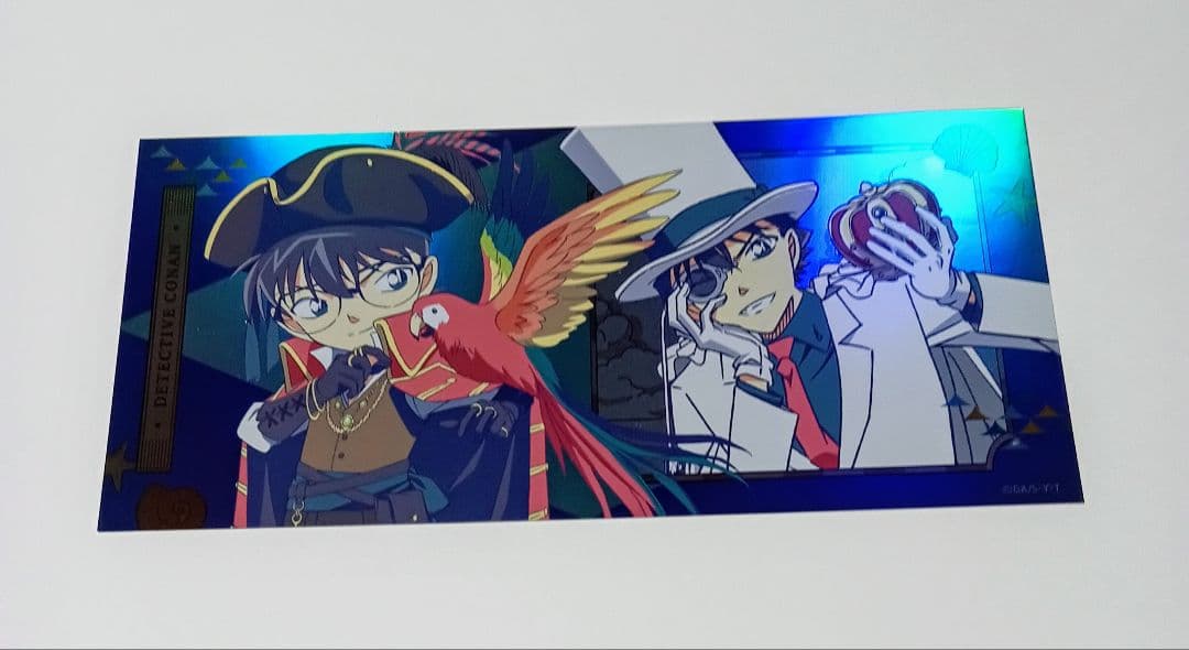 キッド&コナン 哀&コナン クラパレット 船乗りアクキー&カード 3点セット