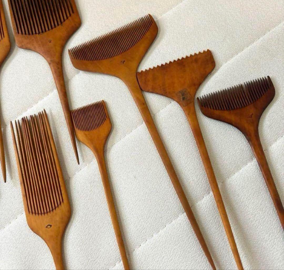 つげ櫛　アンティーク　まとめ売り　13点セット　伝統工芸　日本髪