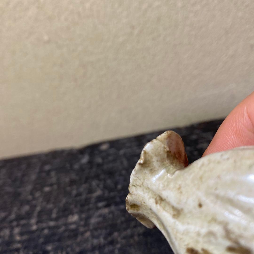 珍品　おふけ焼　大黒天水滴