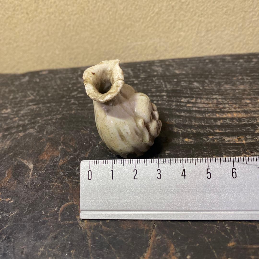 珍品　おふけ焼　大黒天水滴