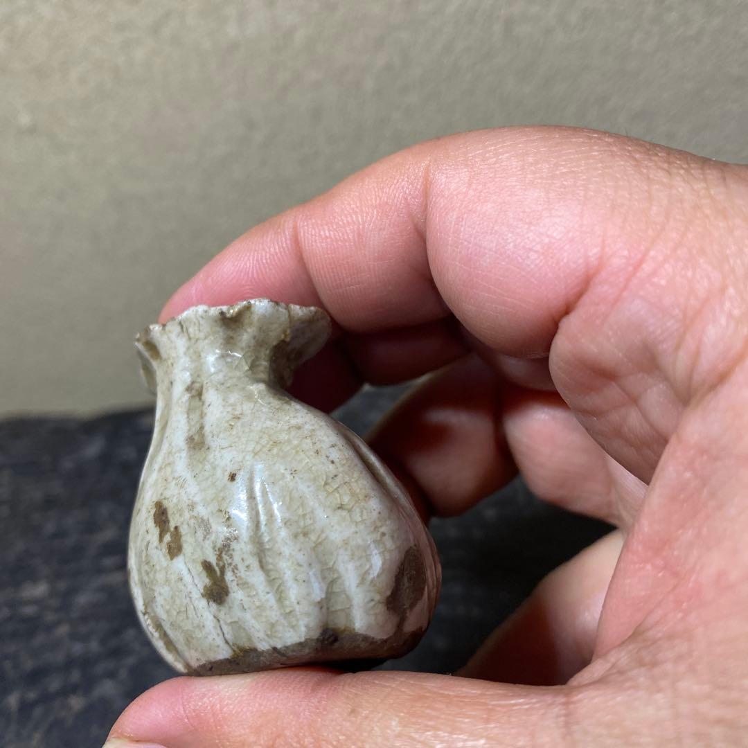 珍品　おふけ焼　大黒天水滴