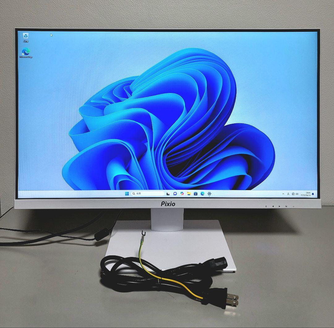 美品 Pixio PX259AW 240Hz モニター 24.5インチ ホワイト