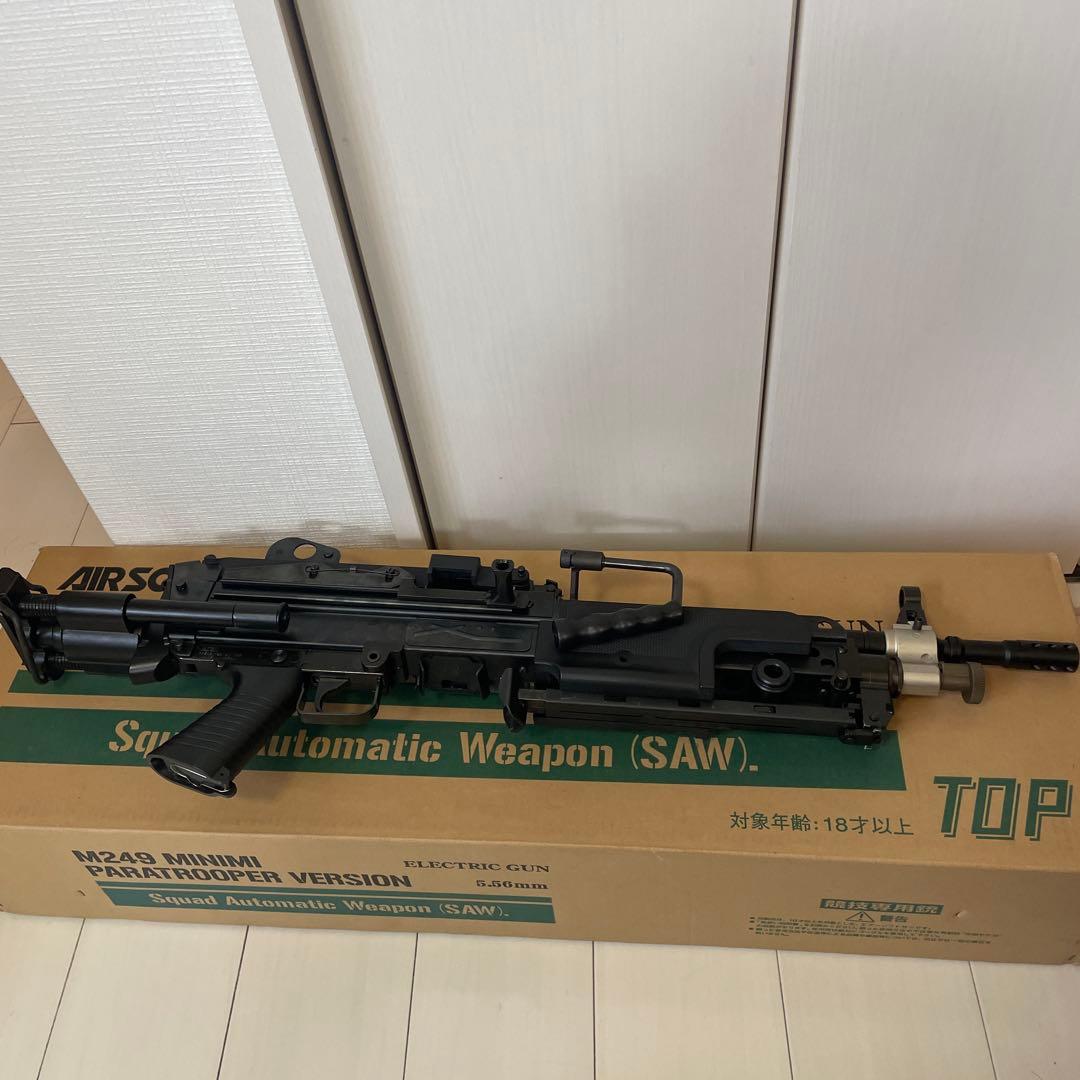 値下げ！！TOP JAPAN製電動ガンM249 絶版！希少！