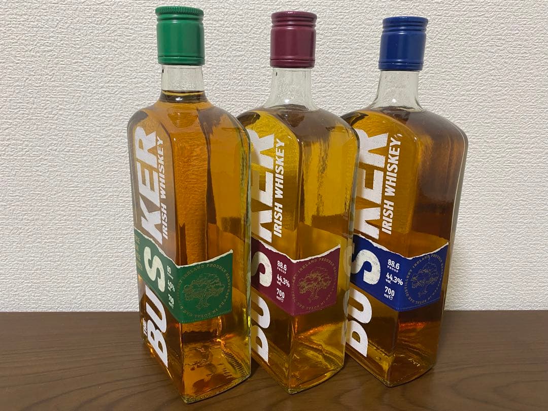 BUSKER アイリッシュウイスキー 3本セット【旧ラベル】バスカー