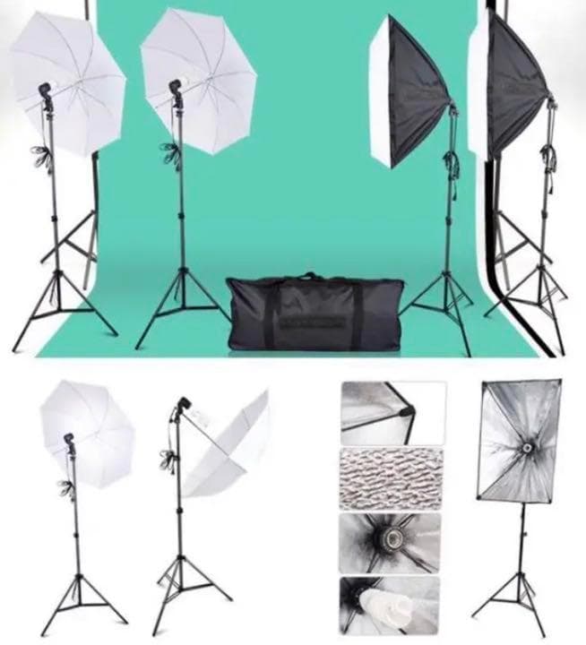 ❤超豪華33点フルセット❣本格的なプロ級のスタジオ撮影OK♪❤撮影照明キット