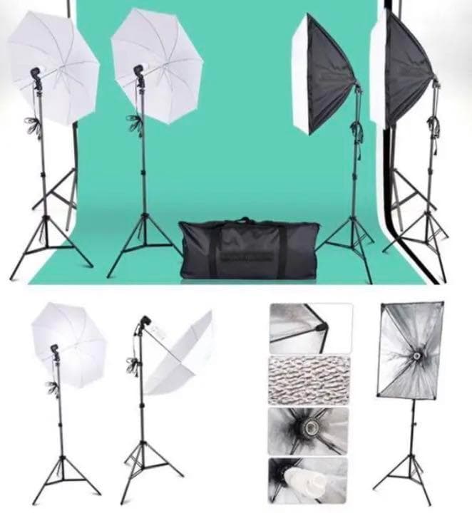 ❤超豪華33点フルセット❣本格的なプロ級のスタジオ撮影OK♪❤撮影照明キット