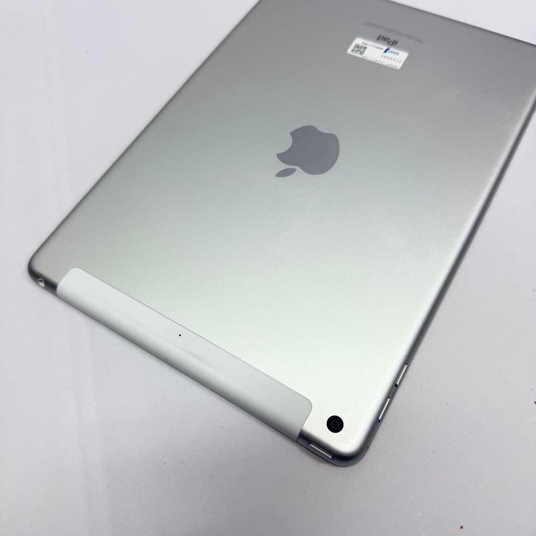 【美品】iPad 第6世代 Wi-Fi+Cellular 32GB シルバー
