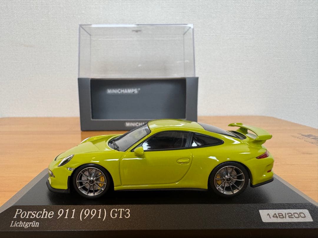 【MINICHAMPS】限定200台 Porsche 911(991) GT3