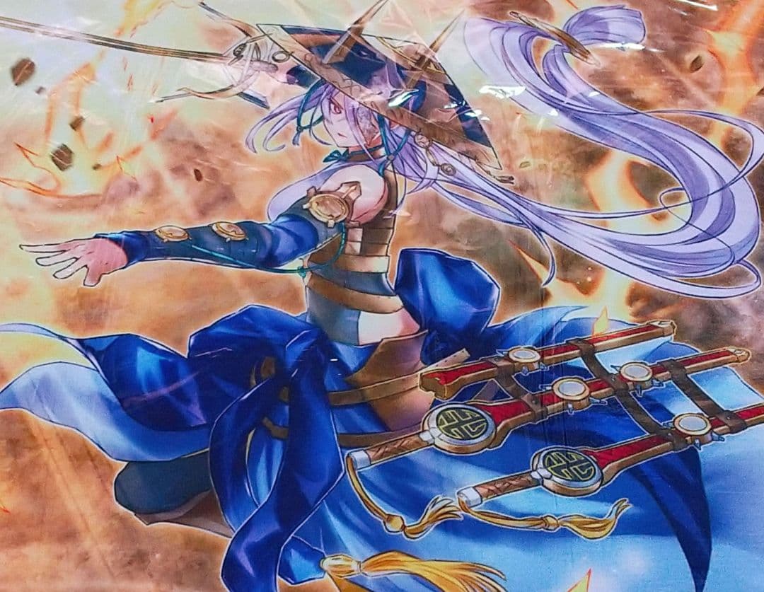 遊戯王　妖眼の相剣師　プレイマット　スリーブ　未開封　フルドリリス　ぴらるーく