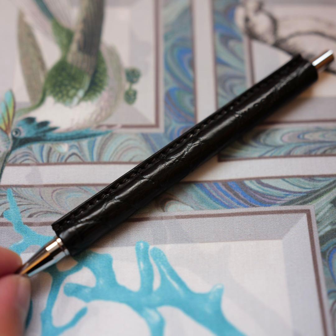 wildswans ワイルドスワンズ 非売品 クロコダイル ボールペン レザー