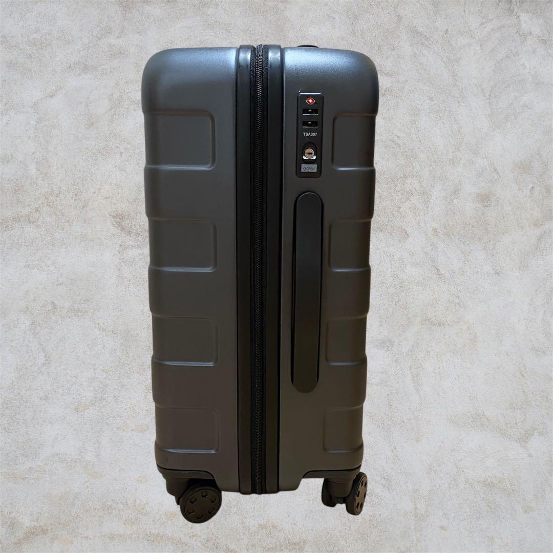 人気シリーズ✨MUJI ハードキャリーケース 36L TSAロック付き 黒