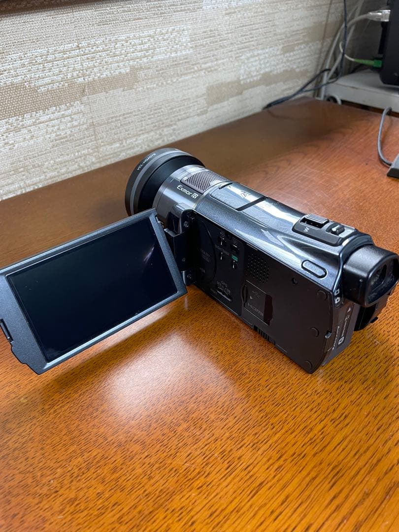 Sony HDR-CX550ｖ　コンバージョンレンズ付