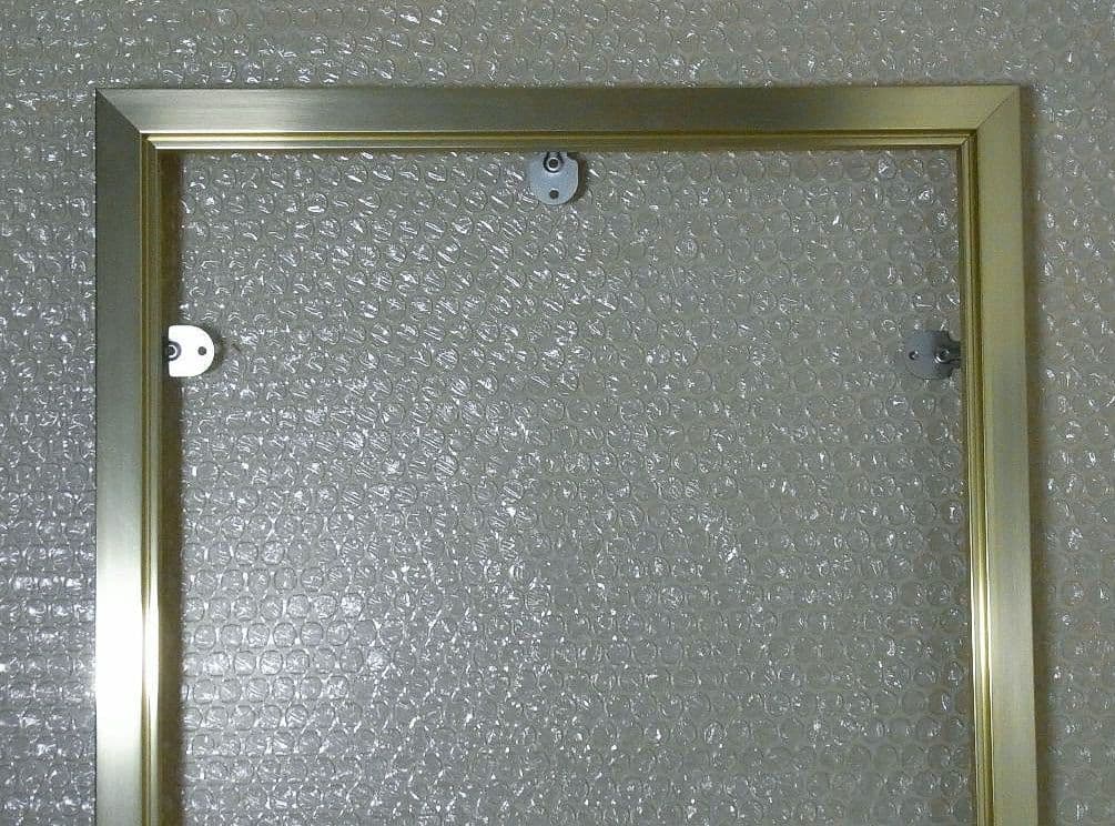 【お得！新品・未使用】仮額２点 M10号ゴールド　パネル　アクリル板　6点セット