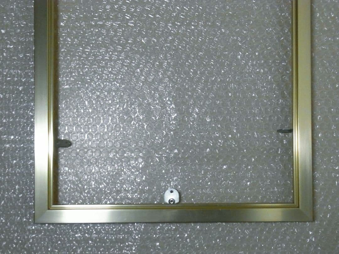 【お得！新品・未使用】仮額２点 M10号ゴールド　パネル　アクリル板　6点セット